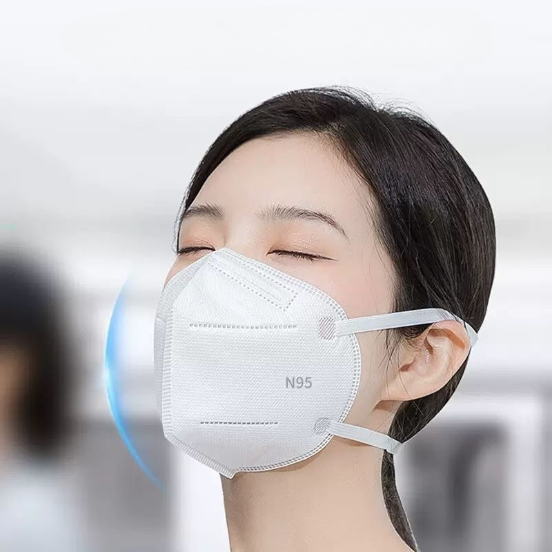 Kn95 Respirator Mask - Einweg-KN95-Atemschutzmaske, 50 Stück, Box, 3D-Stereo-Schutzmaske, nicht