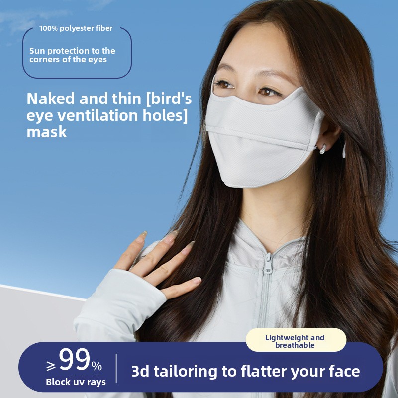 Cloth Face Mask Washable - Vogelaugen-Gesichtsmaske für Frühling und Sommer, UV-beständige