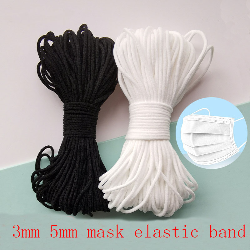 Mask Lanyard Adjustable - Maske elastisches Seil 3 mm rundes