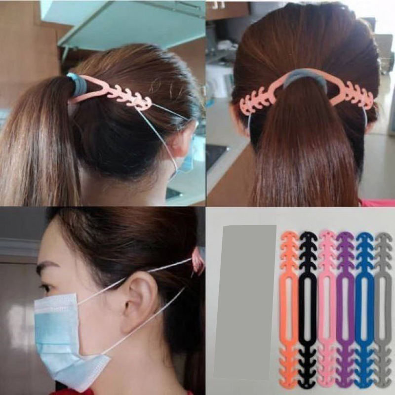 Mask Ear Saver Strap - Komfortabler Hakenriemen Tragbarer Gesichtsmasken-Verlängerer Ohrenschoner Verstellbarer