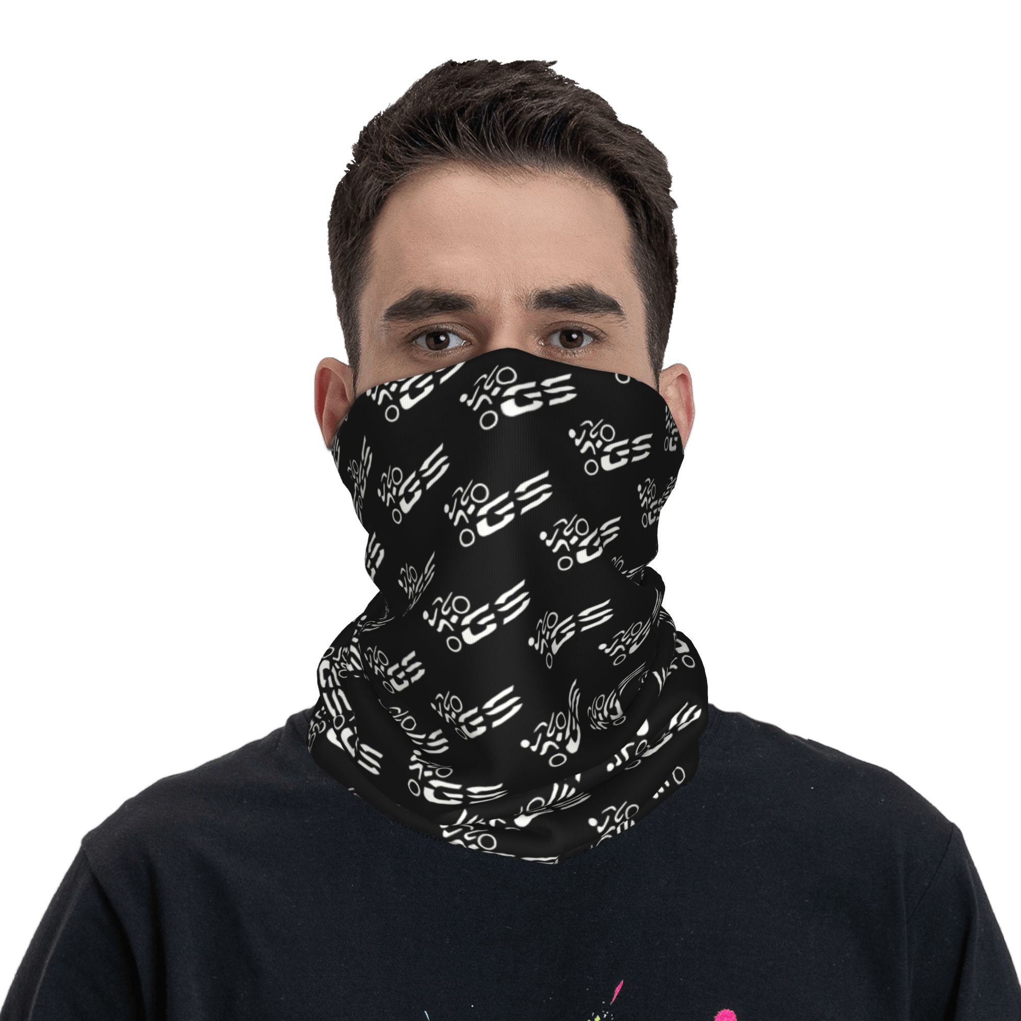 Neck Gaiter Face Cover - Maßgefertigter GS Moto Bandana Nackenwärmer für