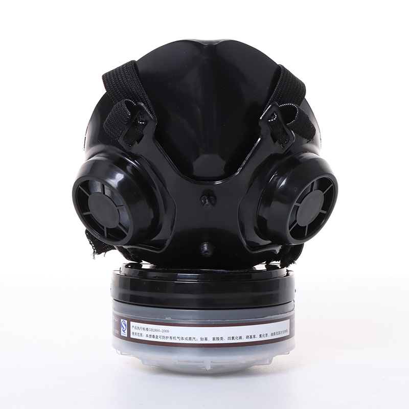 Neue halbe Gesicht schwarze Ga – Dust Mask Construction Bewertung und Preis