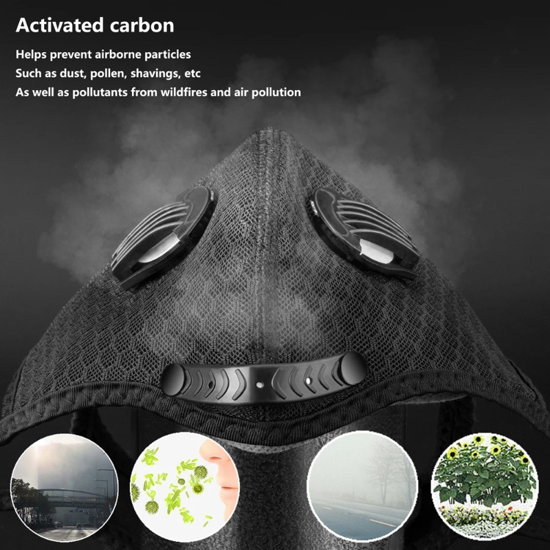 SHIZIWANGRI Fahrrad-Gesichtsma – Dust Mask Construction Bewertung und Preis