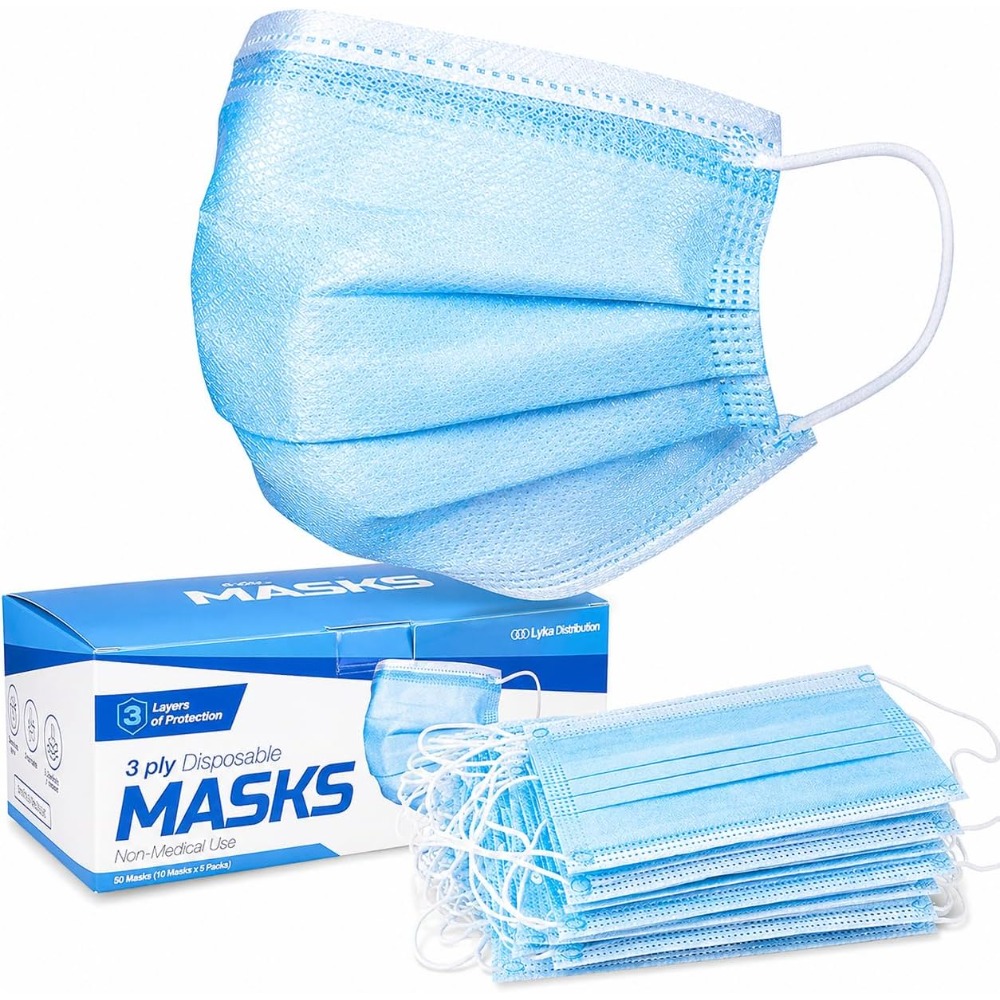 Gesichtsmaske - Hochwertige Bl – Disposable Mask Blue Bewertung und Preis