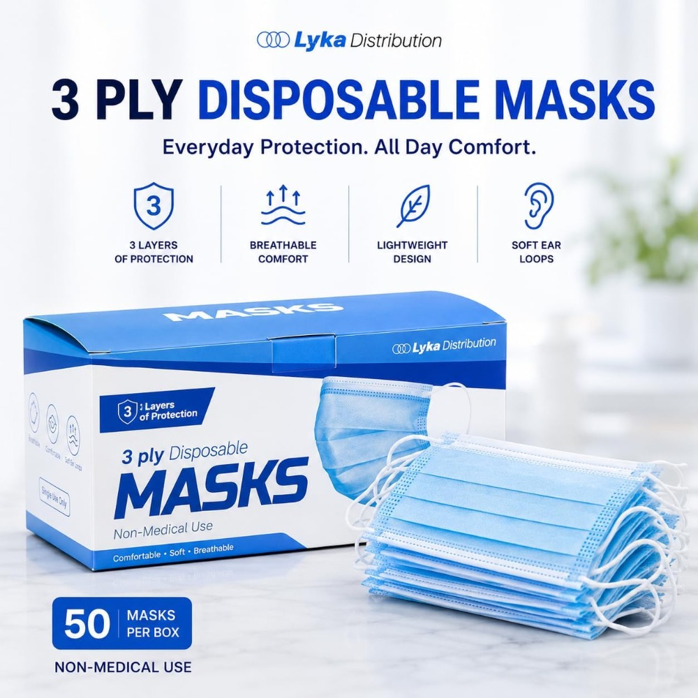 Gesichtsmaske - Hochwertige Bl – Disposable Mask Blue Bewertung und Preis