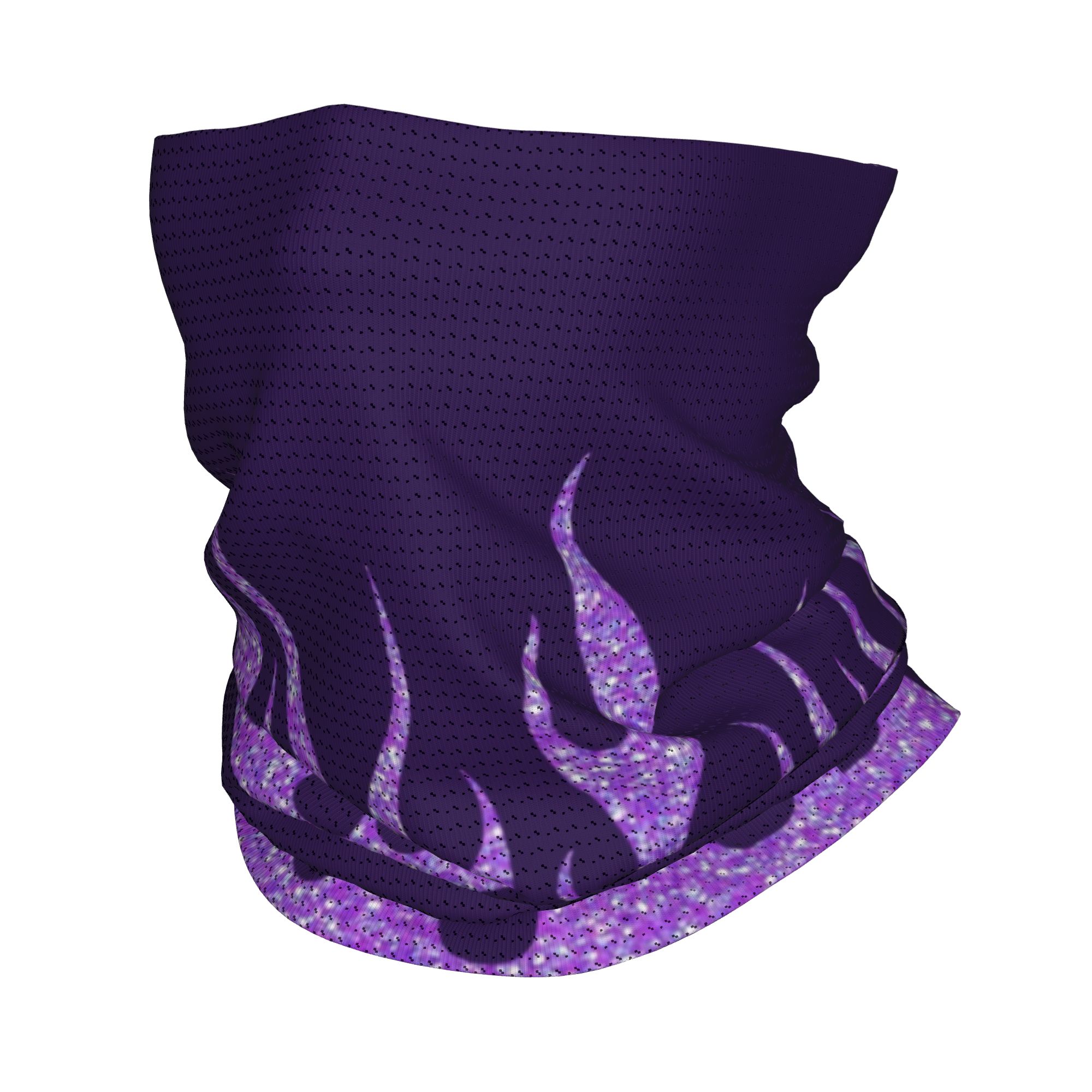 Maßgefertigter Lila Glitzer-Fl – Neck Gaiter Face Cover Bewertung und Preis