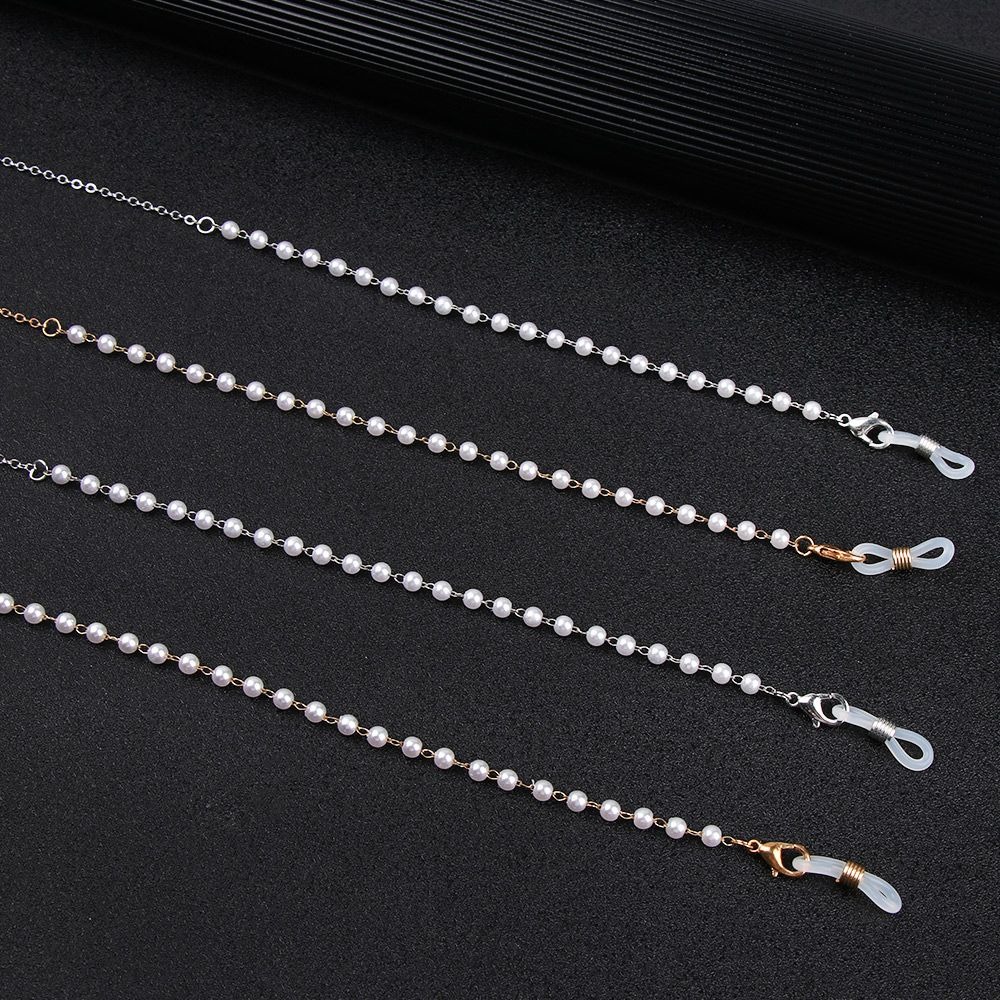 Modische Blumenperlen-Brillenk – Mask Chain Holder Bewertung und Preis