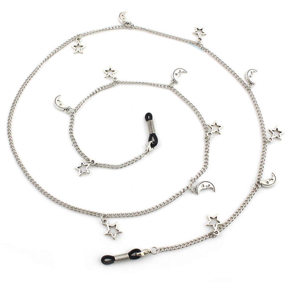 2021 Vintage-Mode, silberfarbe – Mask Chain Holder Bewertung und Preis