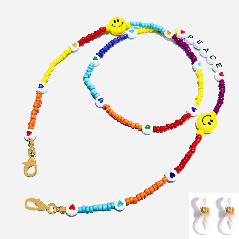 2024 Mode Farbe weiche Keramik – Mask Chain Holder Bewertung und Preis