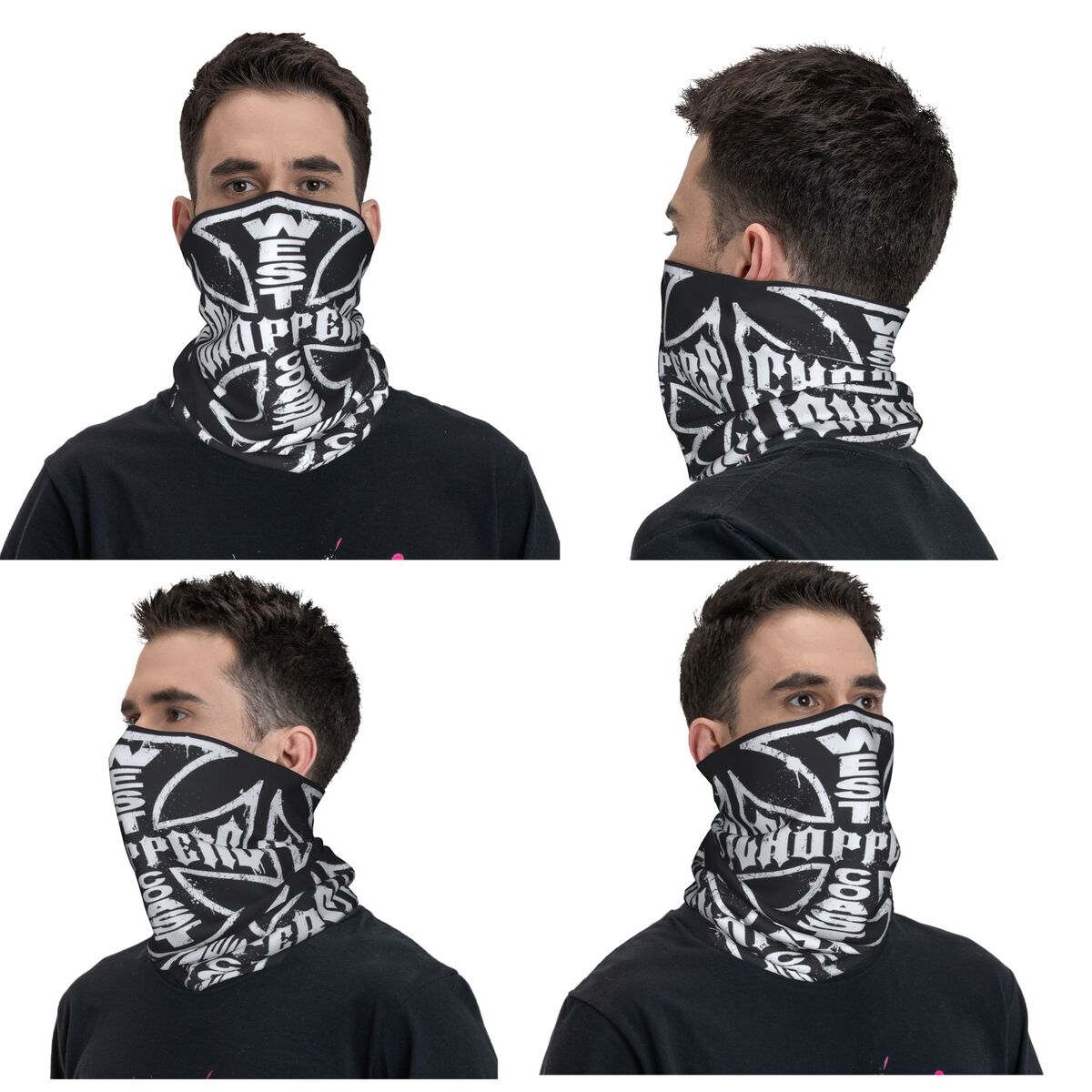West Coast Iron Cross Choppers – Neck Gaiter Face Cover Bewertung und Preis