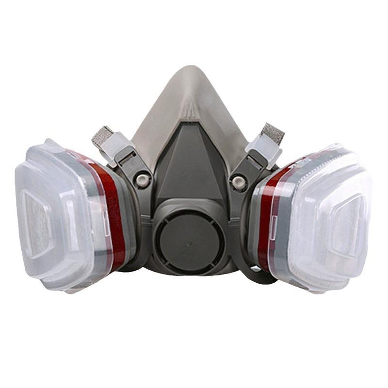 1 Set Halbgesichts-Staubmaske  – Respirator Half Face Bewertung und Preis