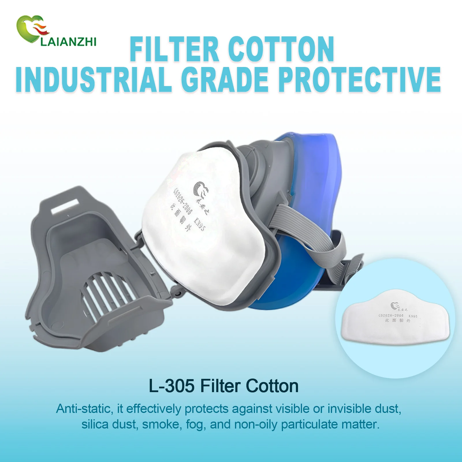 LAIANZHI Staubdichte Silikonma – Dust Mask Construction Bewertung und Preis